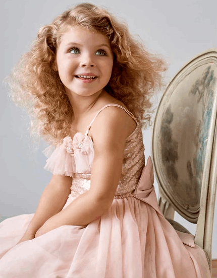 Peach 2024 tutu dress