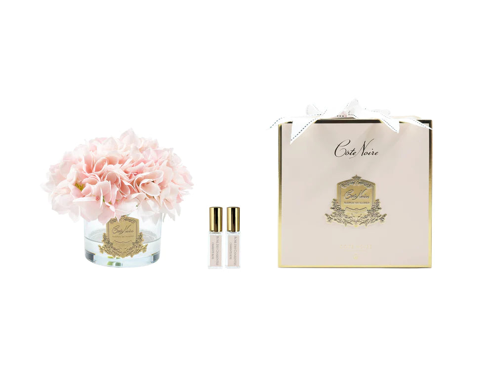 COTE NOIRE Perfumed Natural Touch Hydrangeas - Pink Blush