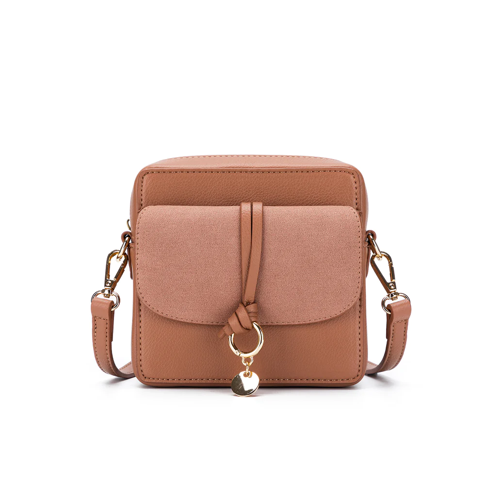 CYNTHIA Vegan Leather Pink Handbag