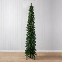 Scandinavian Fir Green Pre Lit Christmas Tree 7.5ft 150 LED