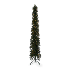Scandinavian Fir Green Pre Lit Christmas Tree 7.5ft 150 LED