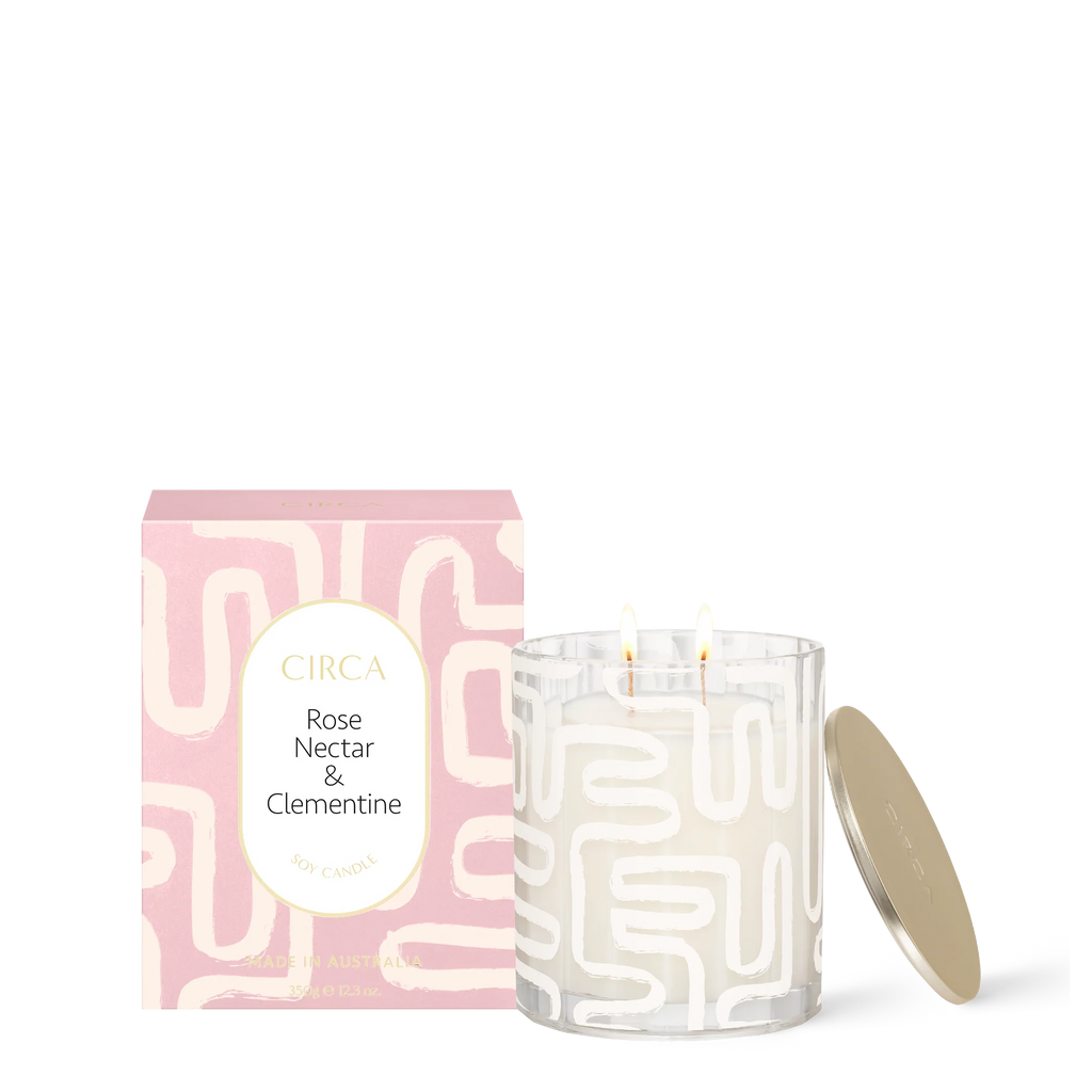 CIRCA Mother's Day Rose Nectar & Clementine Candle - 350g