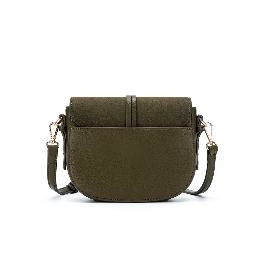 MONTANA Vegan Leather Olive Handbag