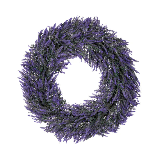 HOLLY & IVY Lavender Fields Wreath - 60cm
