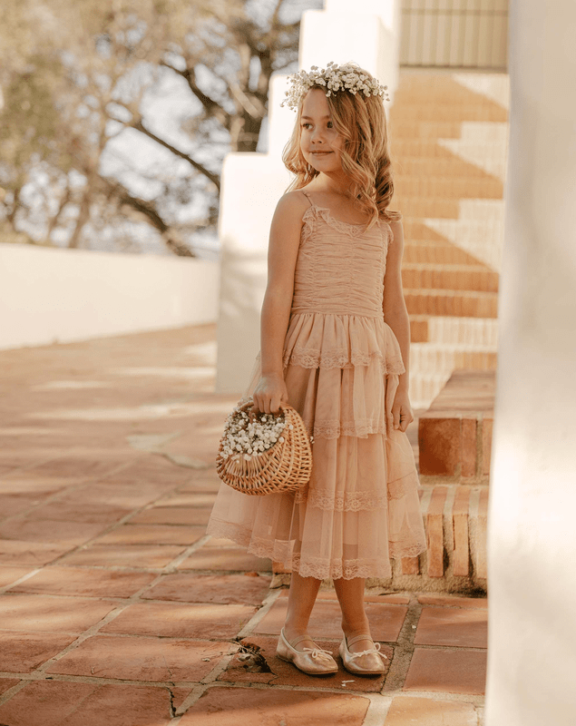 NORALEE Audrey Dress - Dusty Rose